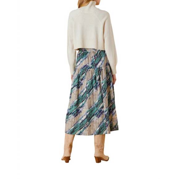 Olivia by Livro Hila Quilted Maxi Skirt